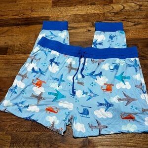 Little Sleepies Let’s Fly Airplanes Pajama Joggers Size XL